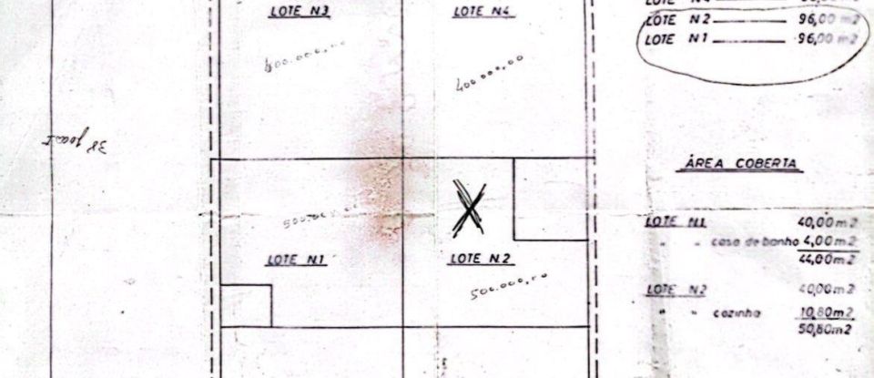 Moradia T2 em Moura (Santo Agostinho e São João Baptista) e Santo Amador de 103 m²