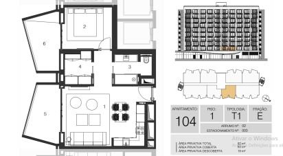 Apartamento T1 em São Gonçalo De Lagos de 82 m²